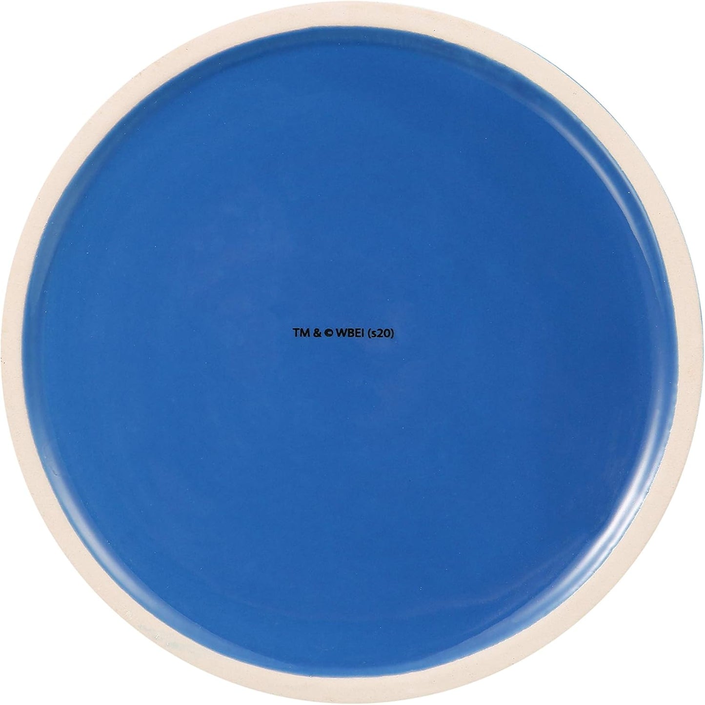 Pet Feeder Ceramic Dog Bowl, 6 in | Blue, Holds 3.5 Cups